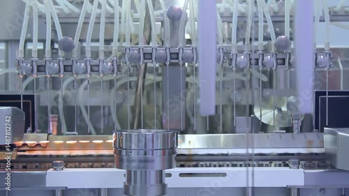 healthcare formulation equipment in operation
