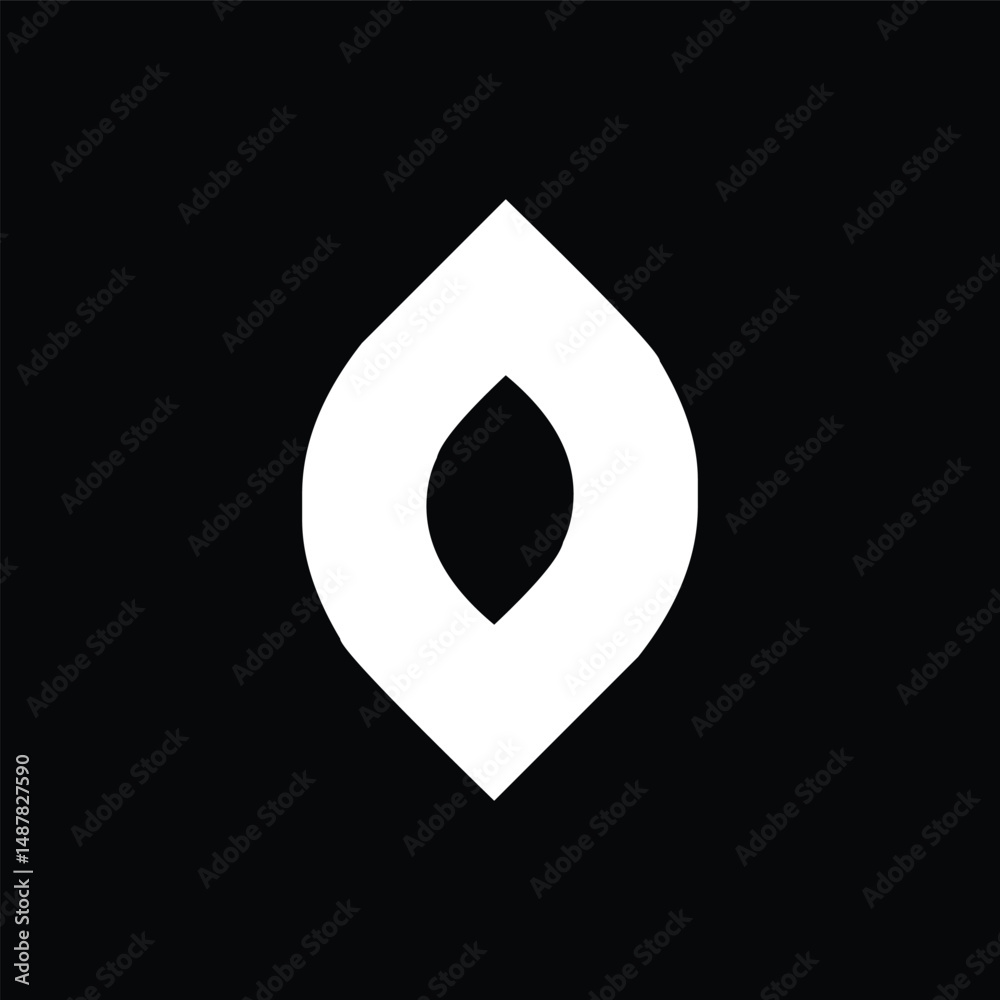 Fototapeta premium Creative letter O logo design vector template