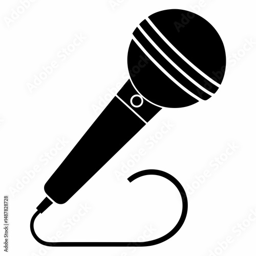 microphone vector illustration