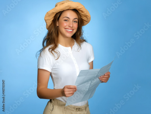 Woman dressed as a forest r...