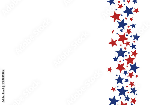 Happy Memorial Day background. National american holiday illustration. Vector Memorial day.