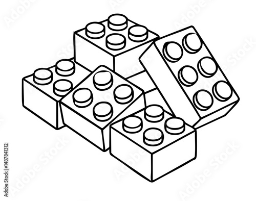 Fun activities for kids Building with or building blocks