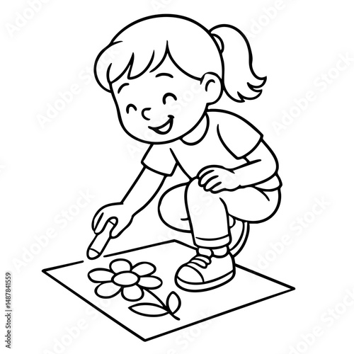 Sidewalk chalk art fun activities for kids 