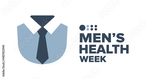 International men's health day vector art.