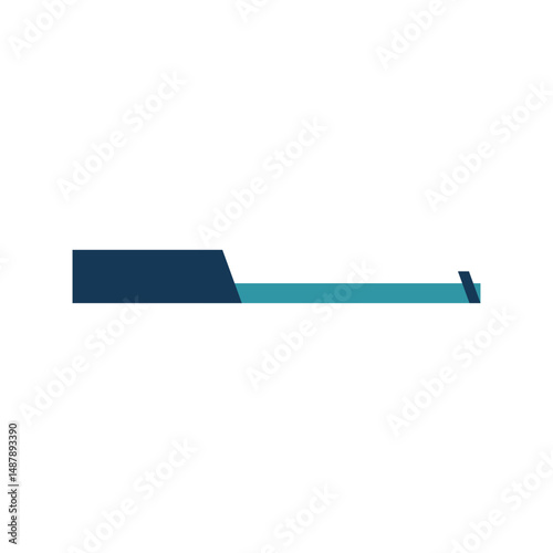 Modern Geometric Business Footer