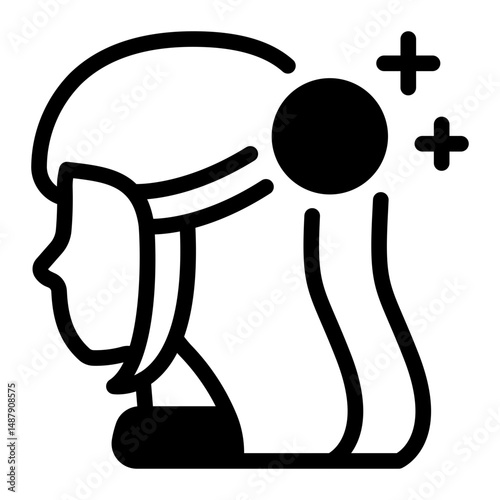 This Hairstyle icon is suitable for Beauty Salon, Spa, Barber Shop, etc