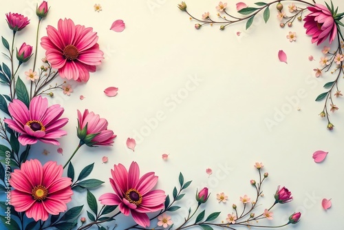 Intricate floral motifs create a delicate, flowing design , paisley, botanical, graphic