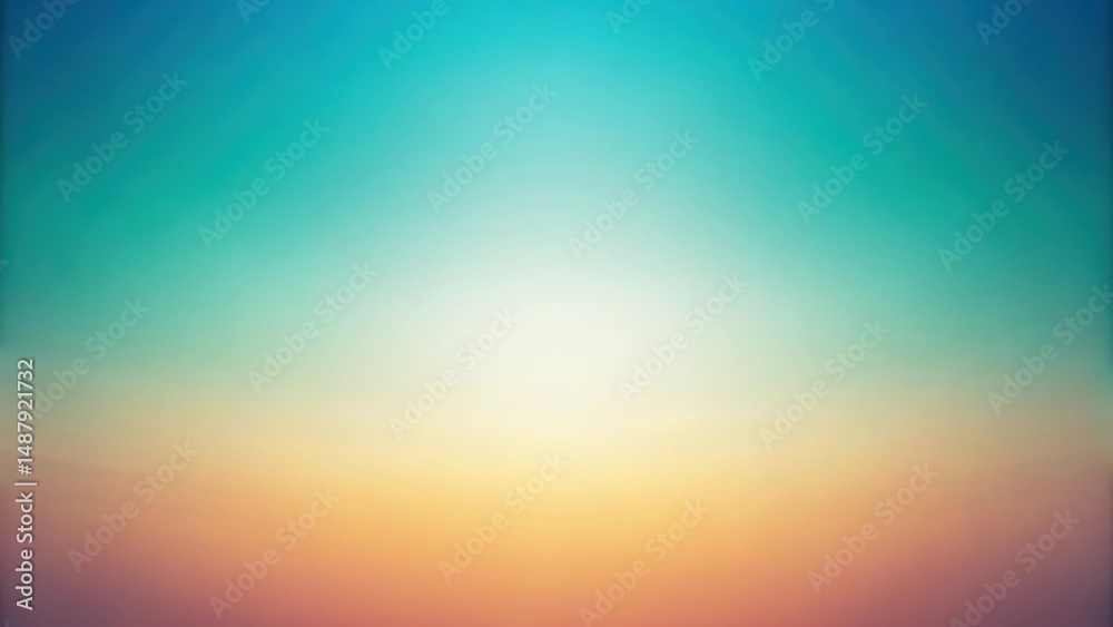 Obraz premium Gradient colors fading into each other with soft, blended edges, creating a subtle and calming background , calming atmosphere, abstract background