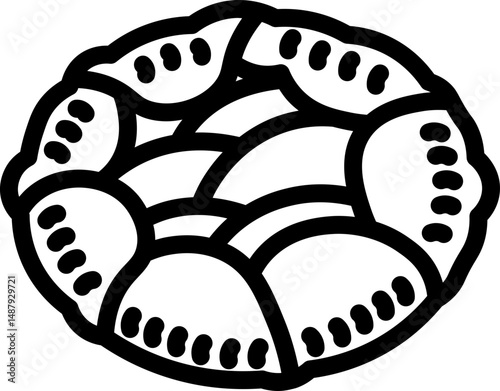 Galette Line Icon
