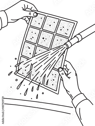Cleaning the Air Conditioner Filter