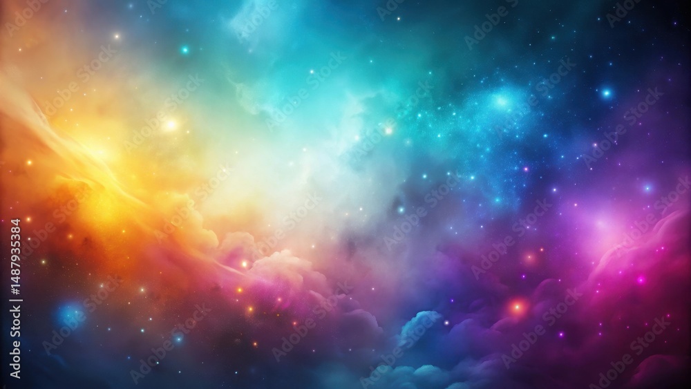 Fototapeta premium Gradient Blurry Abstract Background , background texture, nebula, background texture