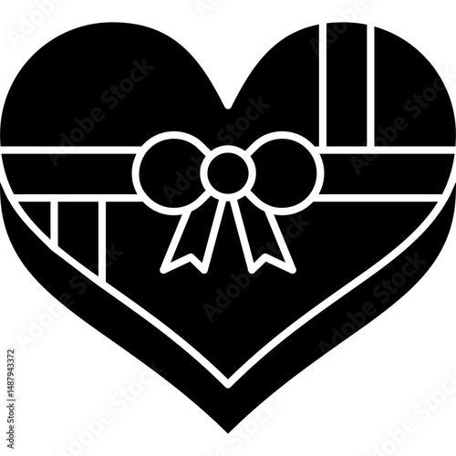 Heart gift Icon