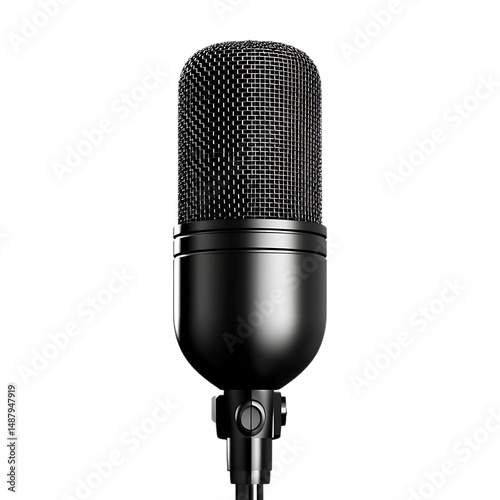 Vintage Microphone Retro Audio Icon
