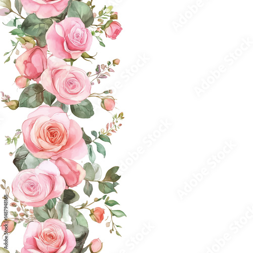Cherry Blossoms Branch Spring Floral Clipart Transparent Background