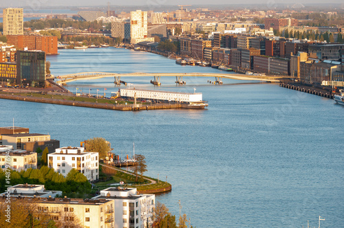 Photography panorama of stockholm