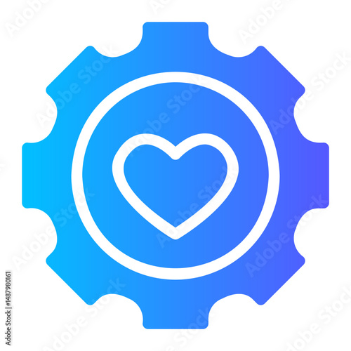 emotionally stable gradient icon