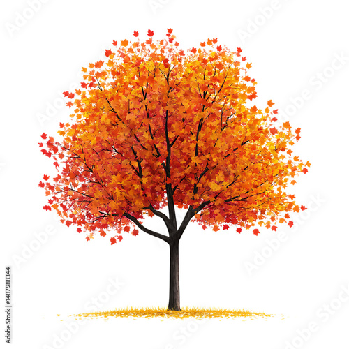 Autumn Tree Fall Foliage