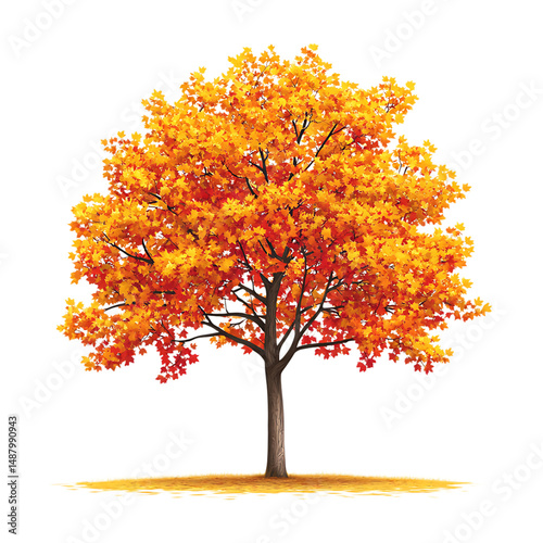 Autumn Tree Fall Foliage