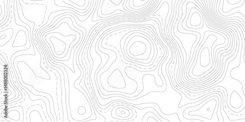 White wave paper curved reliefs abstract background. Abstract topographic contours map background. luxury topographic wavy pattern and geographic grid map design . Abstract lines background.