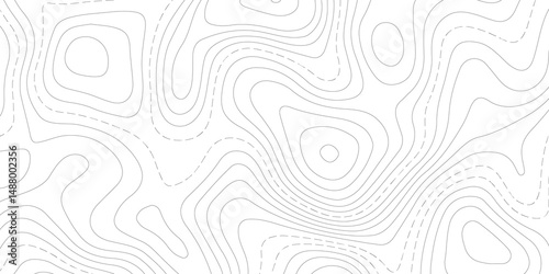 White wave paper curved reliefs abstract background. Abstract topographic contours map background. luxury topographic wavy pattern and geographic grid map design . Abstract lines background.