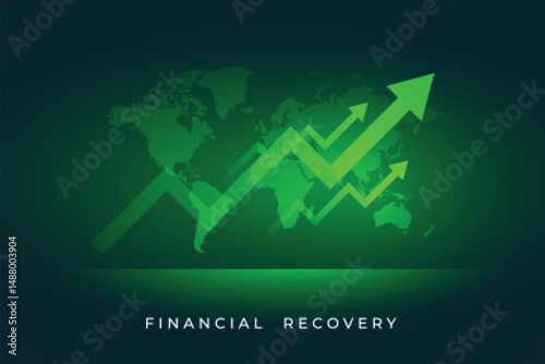 economy stock market growth of finacial recovery