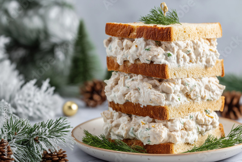 Traditional_Swedish_dish_-_sandwiches_, surströmming photo