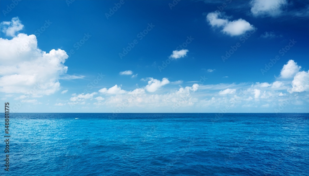 Obraz premium ocean and perfect sky
