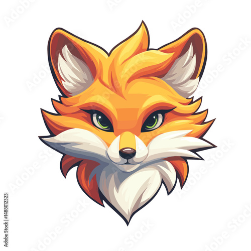 red fox cartoon