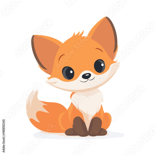 red fox cartoon