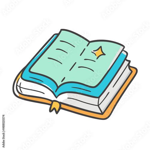storybook icon, storybook vector illustration-simple illustration of storybook, perfect for storybook logos and icons