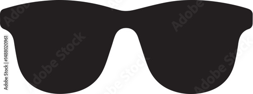 sunglasses silhouette vector