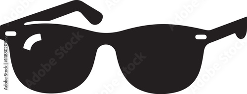sunglasses silhouette vector