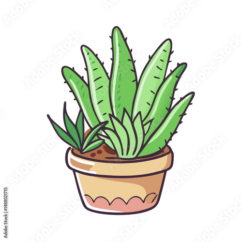 succulents icon, succulents vector illustration-simple illustration of succulents, perfect for succulents logos and icons
