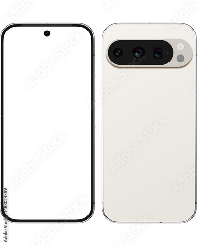 google pixel smartphone 9 pro mockup.