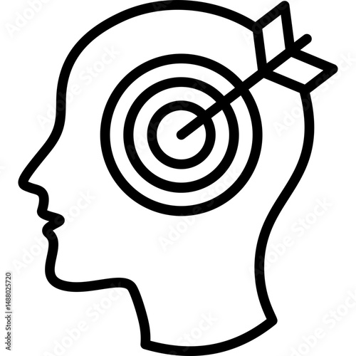 Potential line icon