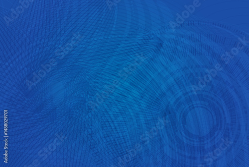 Abstract blue communication background for mobile networks, telecom systems, 5G technology, and wireless connectivity themes