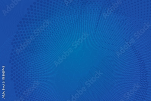 High-tech blue abstract background for artificial intelligence, neural networks, machine learning, and data processing projects