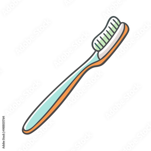 toothbrush icon, toothbrush vector illustration-simple illustration of toothbrush, perfect for toothbrush logos and icons