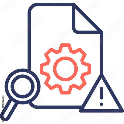 Identify Problem line color icon