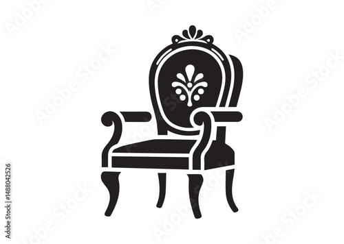 Chair Icon, Chair Silhouette Vector