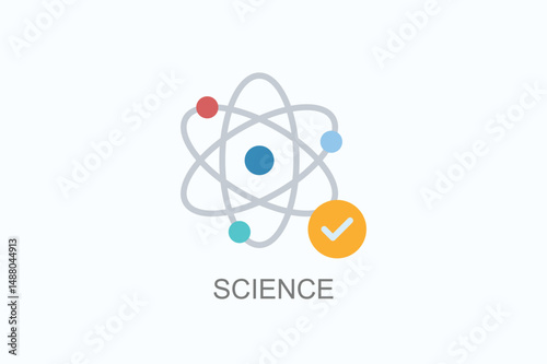 Science Icon Or Logo Isolated Vector Illustration