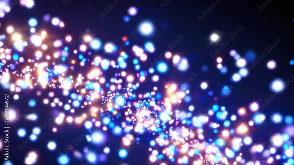 Unique Glowing Particle Overlays for Video Backgrounds Enhance Your Cinematic Visual Effects and Motion Graphics Projects