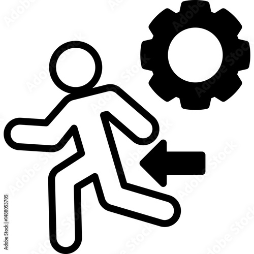Action mixed icon