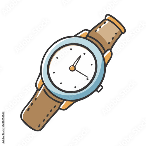 wristwatch icon, wristwatch vector illustration-simple illustration of wristwatch, perfect for wristwatch logos and icons
