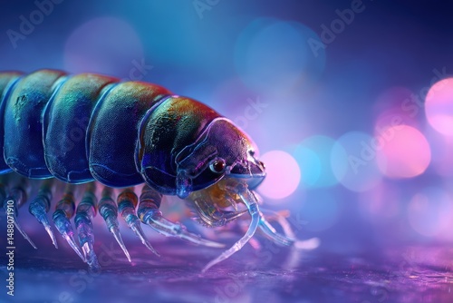 Colorful macro photograph o...