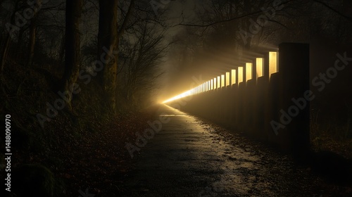 Beam bridge lighting the way forward