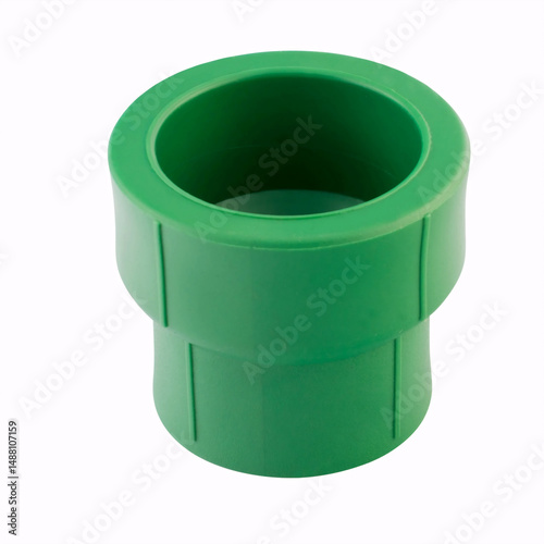 Green Plastic Water Pipe Connector Isolated,Plumbing Pipe Fitting for Water Systems 2