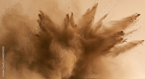 Explosion of Dust Fine Particles