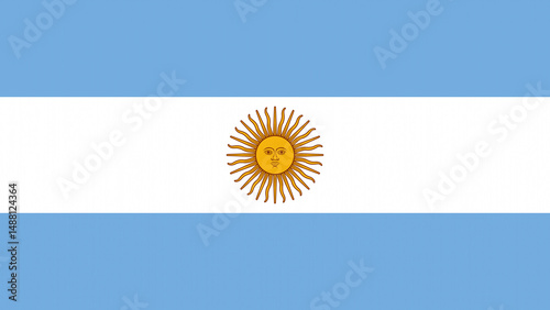 Foto flag of argentina