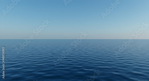 Wallpaper Mural ocean,  sea,  horizon, Serene Ocean Horizon Torontodigital.ca